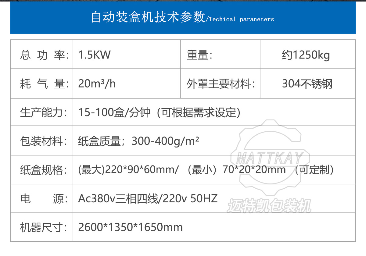 退熱貼裝盒機(jī)參數(shù)